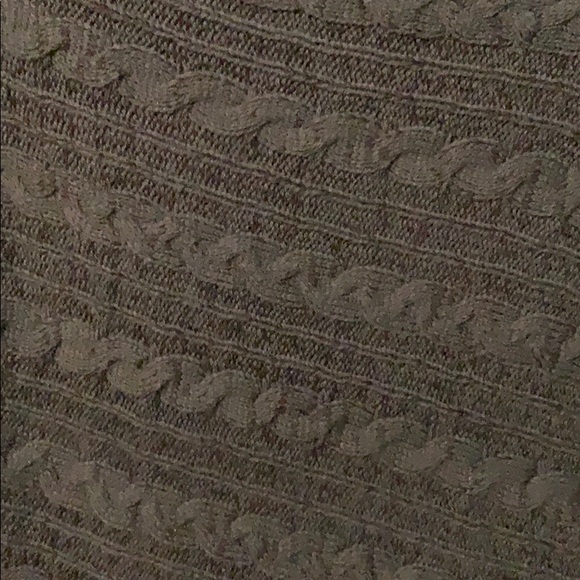 Fitted Forest Green Sweater Dress - Picture 3 of 6